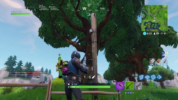 Fortnite, where to destroy wooden utility poles