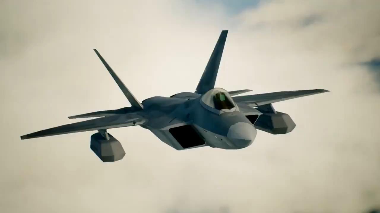 Ace Combat 7 FF-22 Raptor