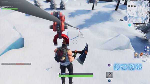 Fortnite, ziplines