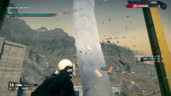 Just Cause 4, storm