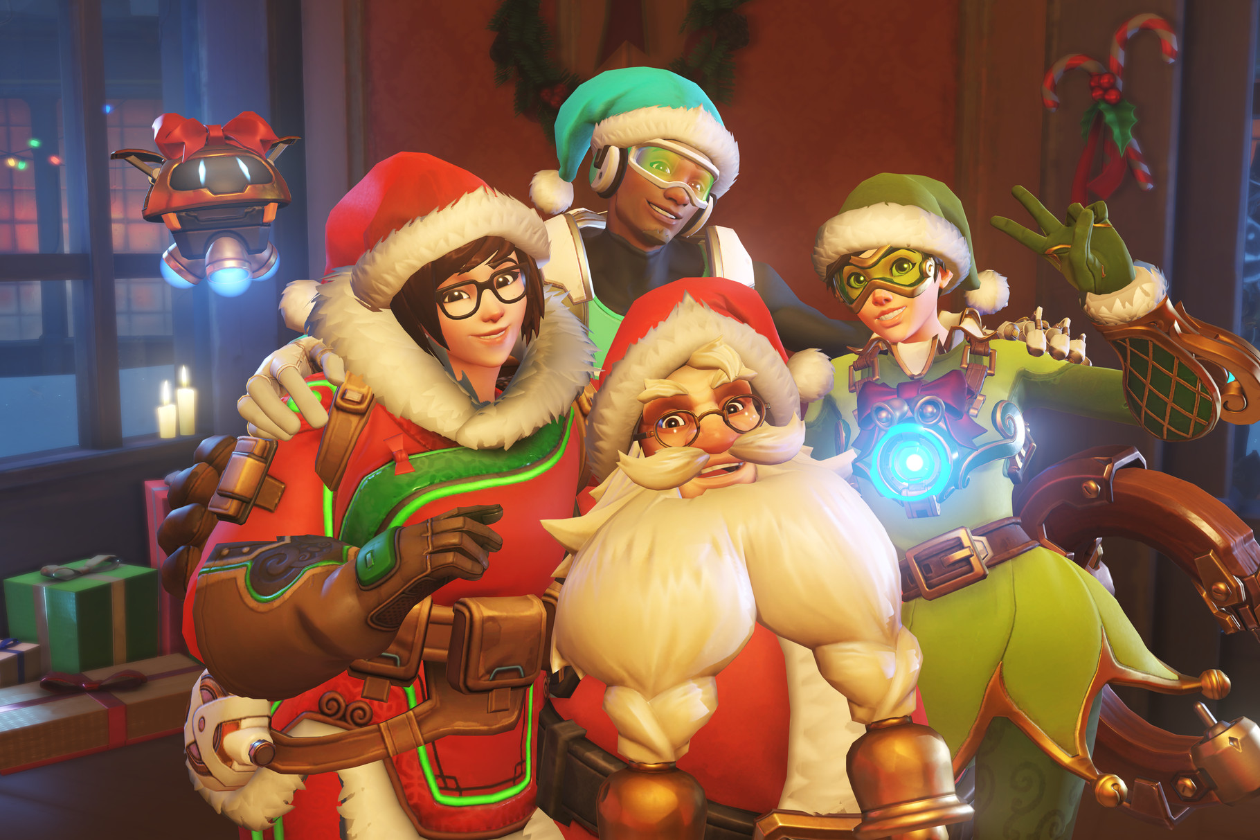 Overwatch Winter Wonderland Holiday Picture