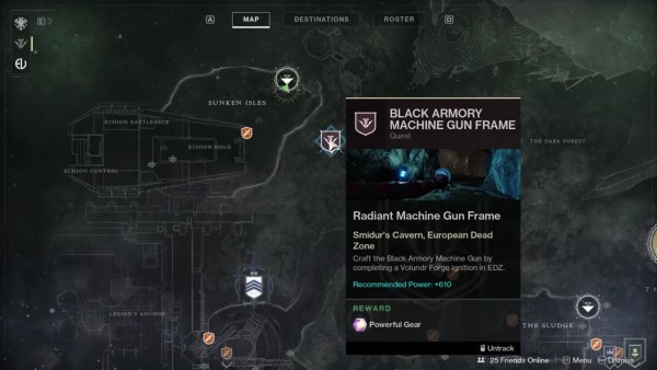 destiny 2, volundr forge location