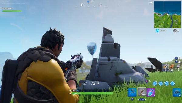 where to pop golden balloons in Fortnite