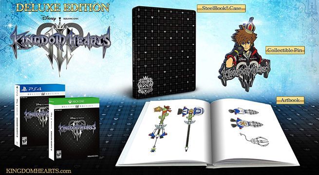 kingdom hearts 3 deluxe edition