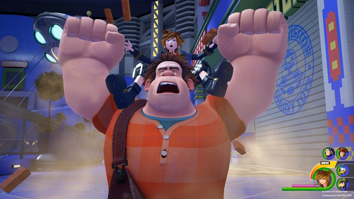 Kingdom Hearts 3, Wreck-It Ralph Summon