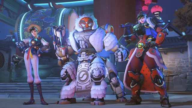 overwatch, lunar new year skins, 2019