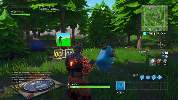 Fortnite shooting gallery locations week 10