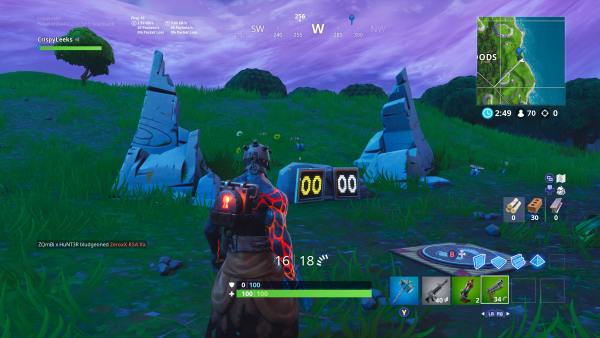 Fortnite shooting gallery locations week 10