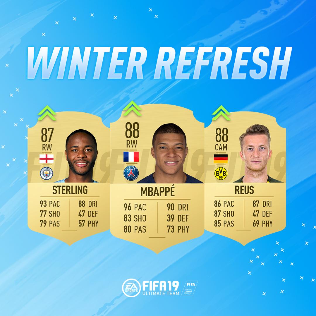 fifa 19, ratings refresh