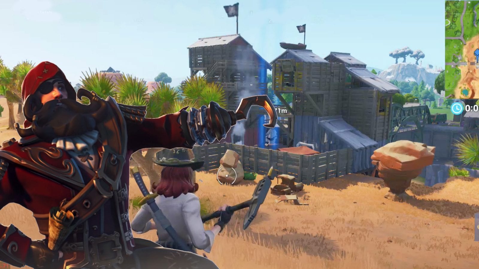 pirate cannon, Fortnite season 8