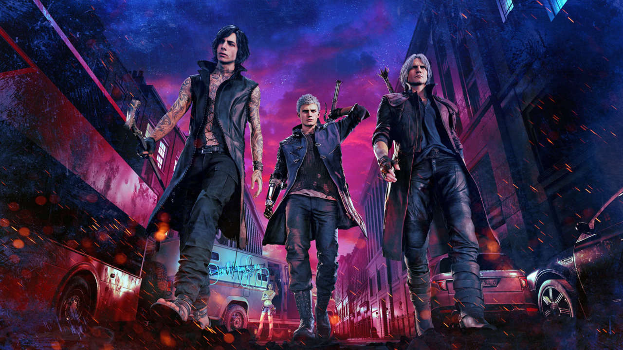 devil may cry 5, xbox one x enhancced