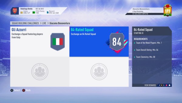 carniball bonaventura sbc, fifa 19