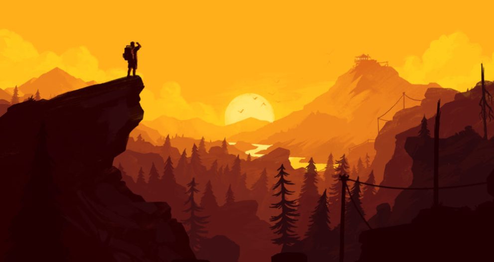 firewatch, chill games, podcasts to