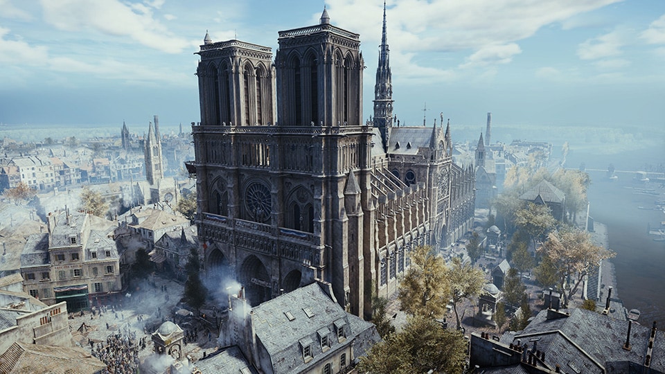 assassin's creed unity, notre-dame, notre dame