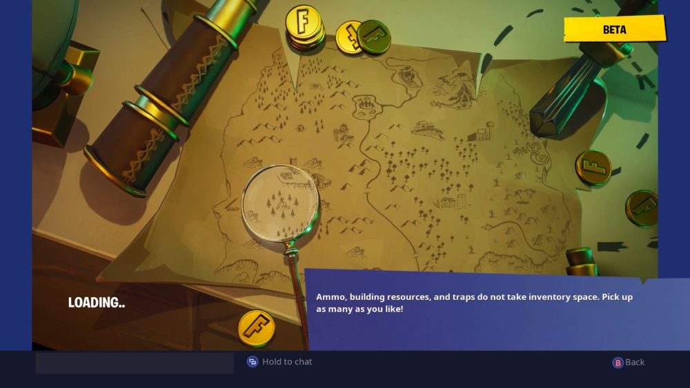 Fortnite Treasure Map Loading Screen