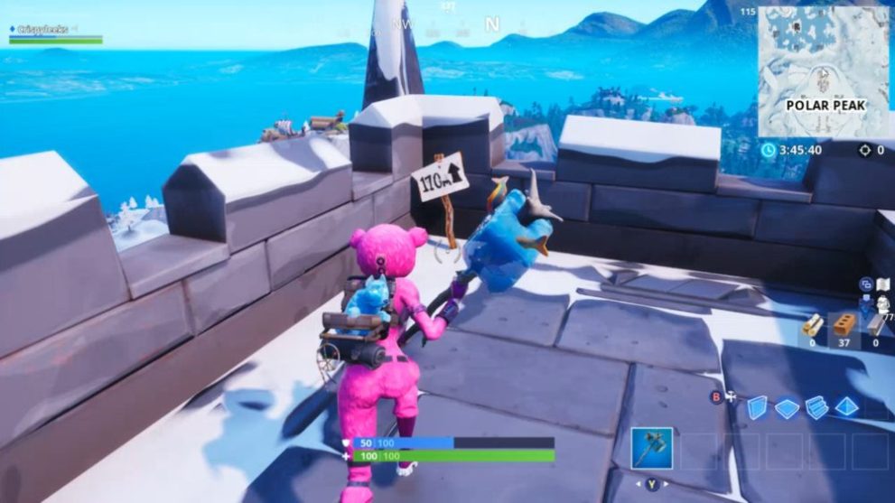 Fortnite Highest Elevation Points, Season 8 Week 6 challenge