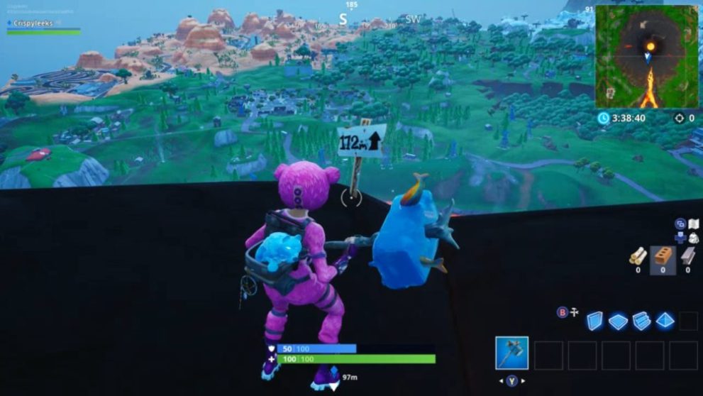 Fortnite Highest Elevation Points, Season 8 Week 6 challenge