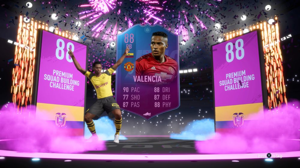 FIFA 19. valencia sbc