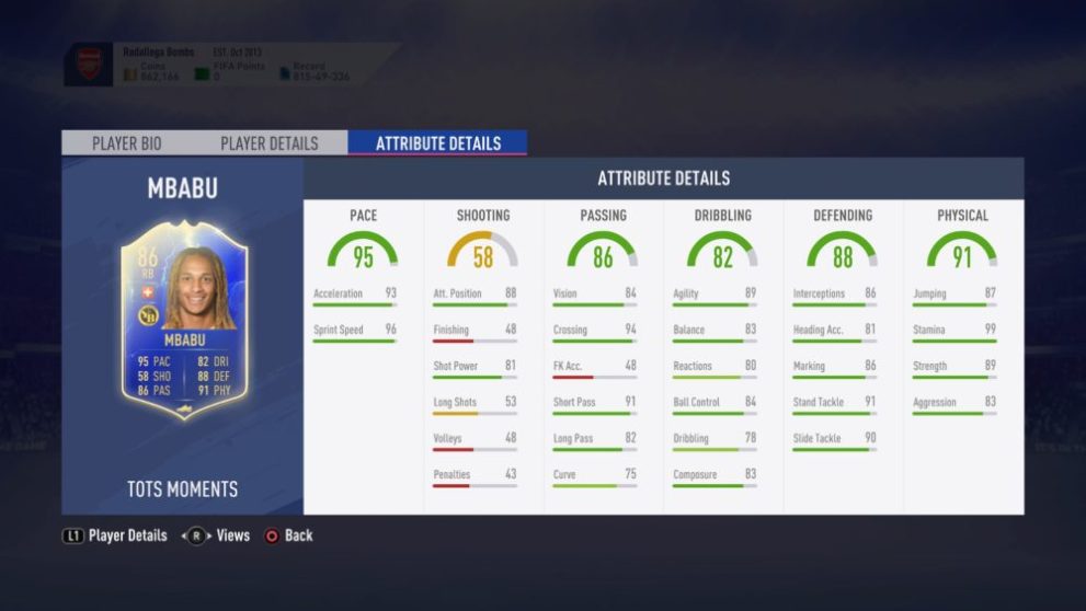 FIFA 19, mbabu sbc