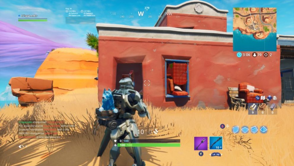 Fortbyte 16 desert house with too many chairs