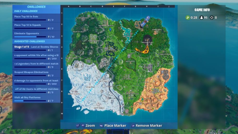 Fortnite Fortbyte 7 Location