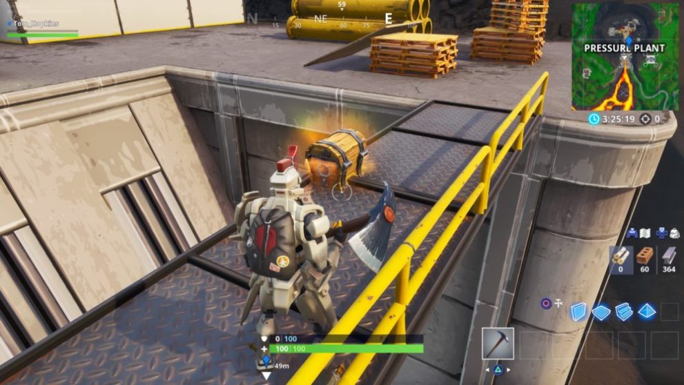 Fortnite, pressure plant, chest spawn locations