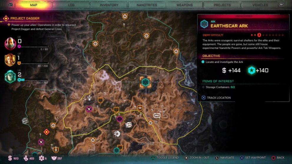 rage 2, all ark locations