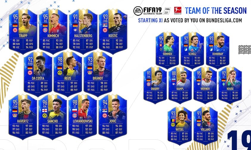 bundesliga, tots, fifa 19