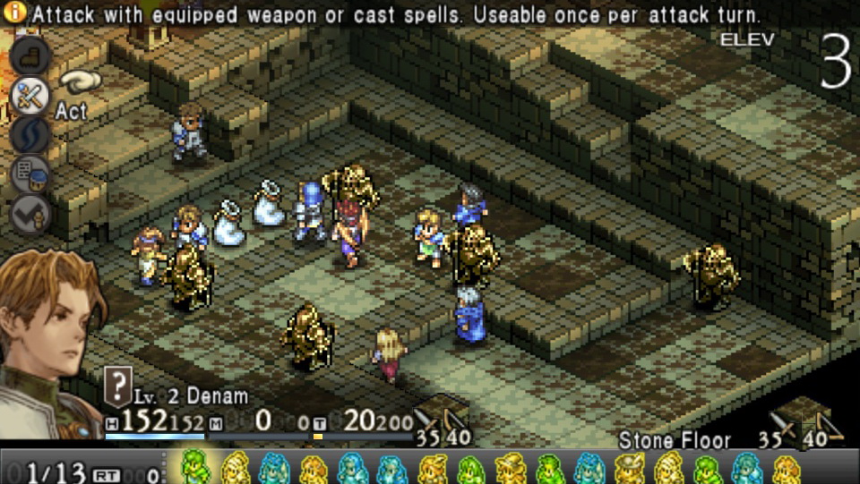 games like final fantasy tactics