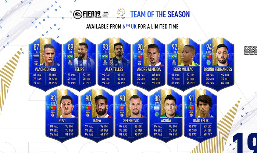 liga nos, tots, fifa 19