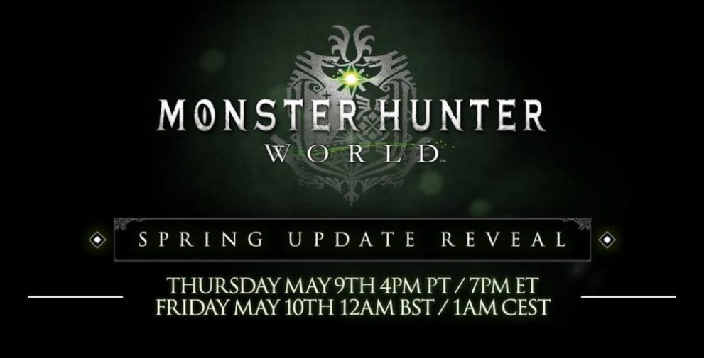 monster hunter world, spring update, reveal