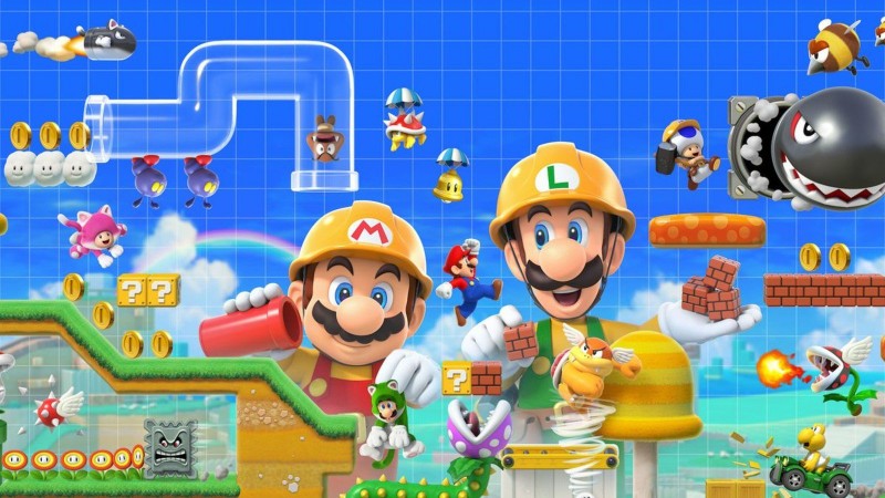 super mario maker 2