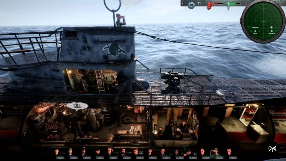 uboat, playstation 4