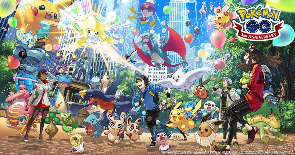 Pokemon Go Anniversary