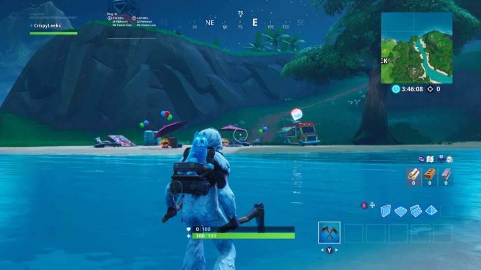 Fortnite beach party locations