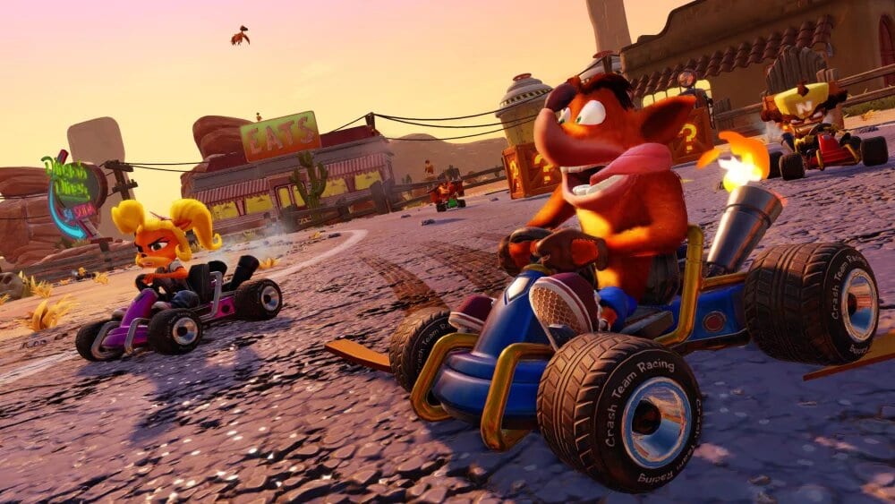 crash team racing, friends, multiplayer