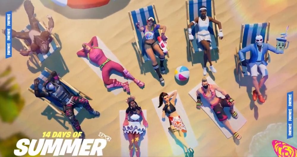 fortnite 14 days of summer