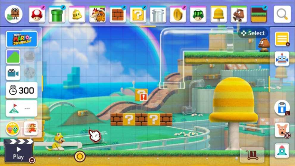 Super Mario Maker 2's Super Mario 3D World Style