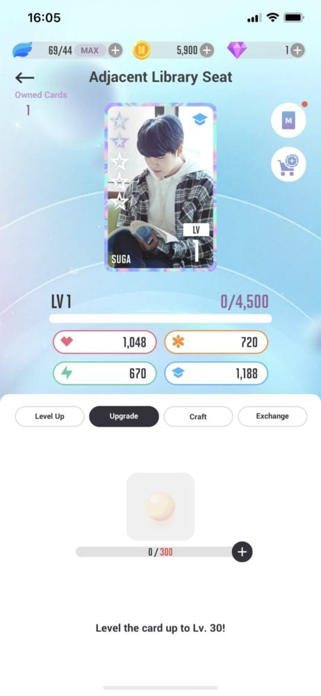 bts world, use upgrade stones