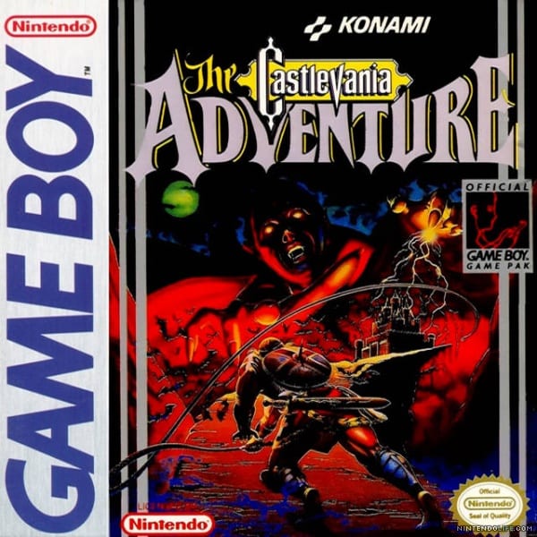 castlevania the adventure box art, bad games