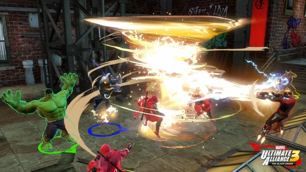 Marvel Ultimate Alliance 3, Synergy attacks