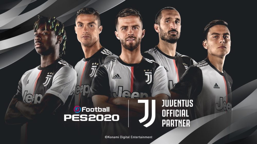 pes 2020, juventus, fifa 20