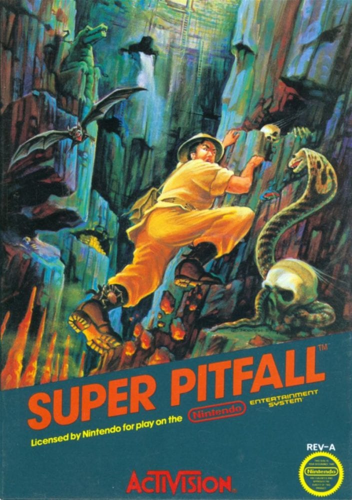 super pitfall box art