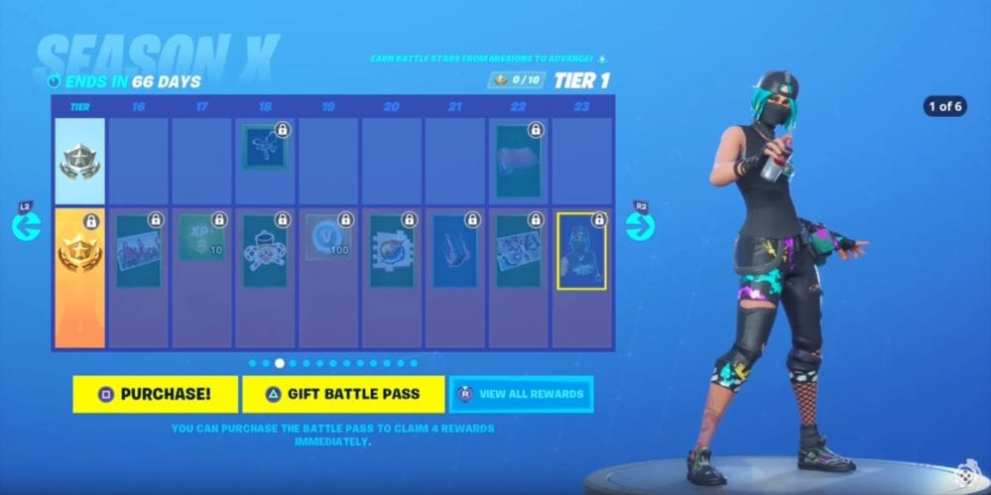 All Battle Pass Skins