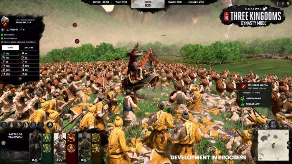 total war, three kingdoms, dynasty mode