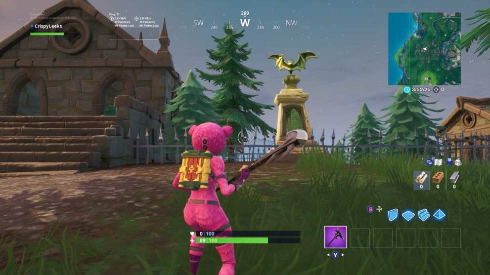 Fortnite Bat Statue Location