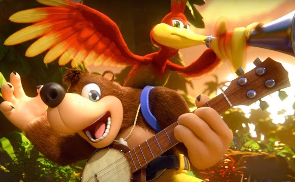 smash bros ultimate, banjo kazooie