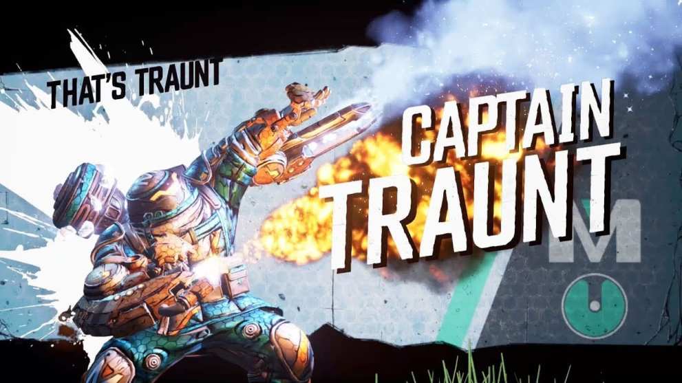 Borderlands 3 Captain Traunt