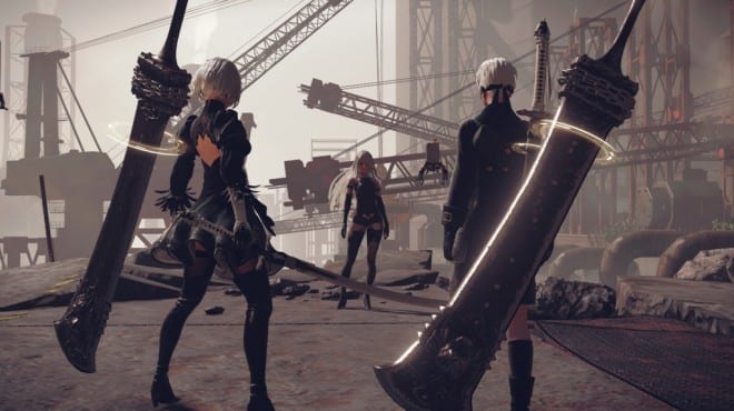 nier automata monster hunter world mods