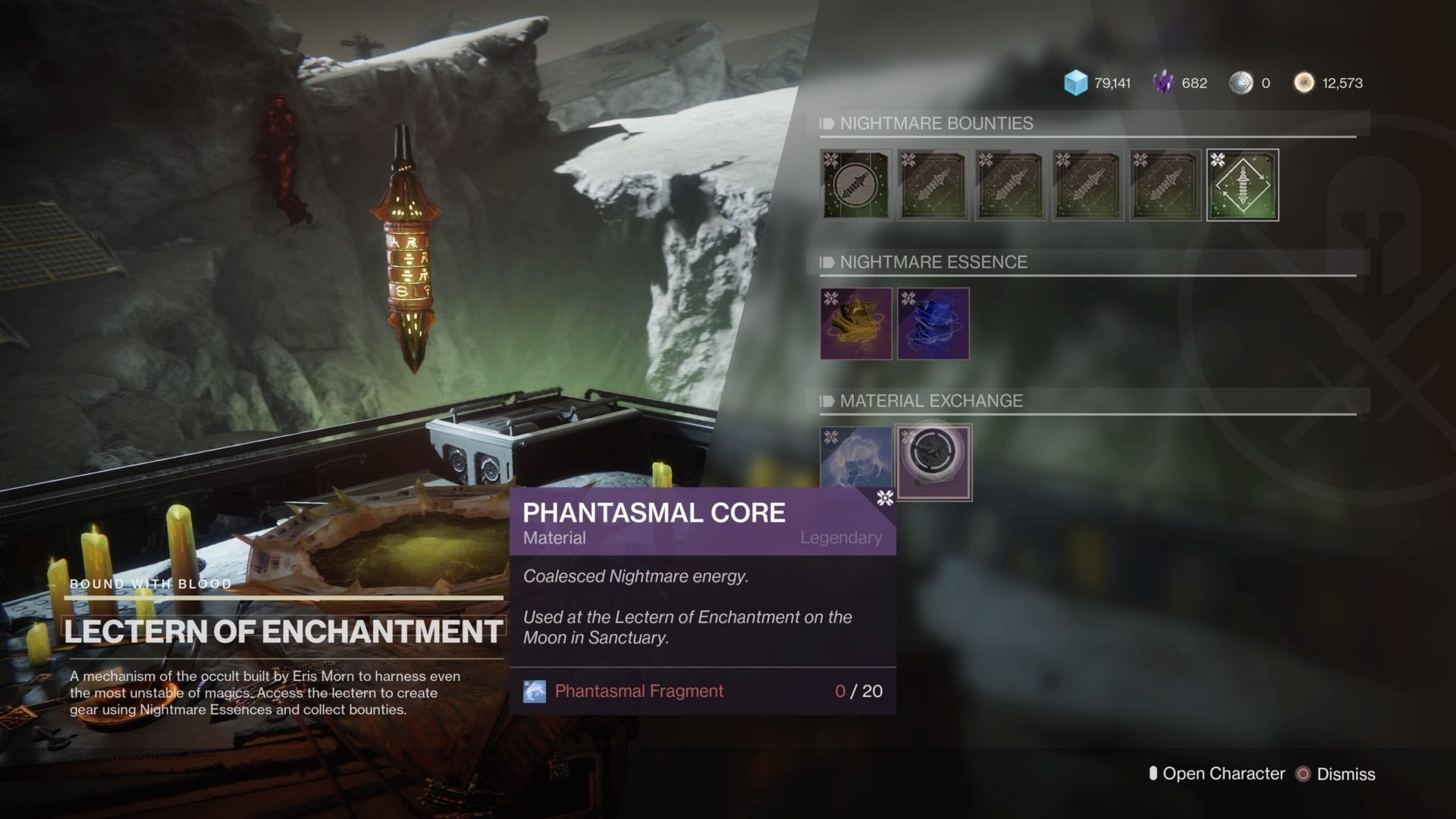 phantasmal cores, destiny 2, how to get, shadowkeep